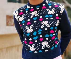 Bunny Girl Sweater 2 To 4 Years