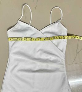 White Wrap Dress