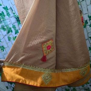 Embroidered Saree