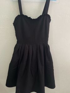 Black Fit &amp; Flare Dress