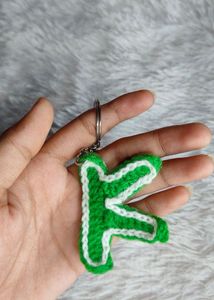 Crochet Letter Keychains