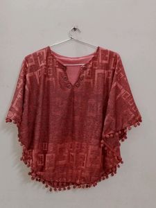 Textured Cape Top