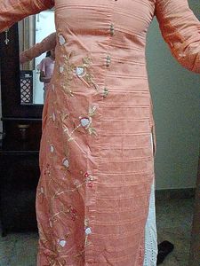 Beautiful Kurta Plazo And Dupatta Set