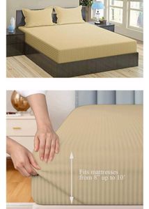 Trance Home Linen fitted Bedsheet set