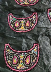 Patch With Stitch Material For Neck