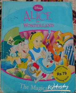 Disney Alice In The Wonderland Story Book