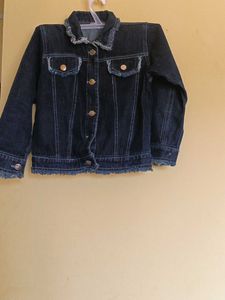 Frayed Denim Jacket