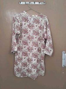 Zola Floral Print Tunic Top