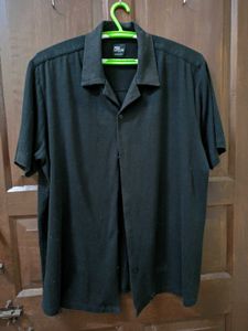 Black Max Urbn Camp Collar Shirt