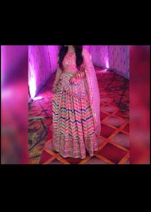 Lehnga Dupatta And 2 Blouse