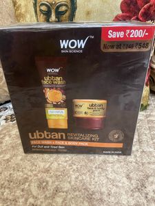 Brand New WOW ubtan Skincare Kit