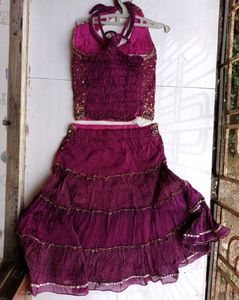 Fancy SKIRT &amp; BLOUSE ( 3- 4 YEAR)