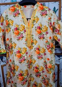 Multicolor Floral Kurta