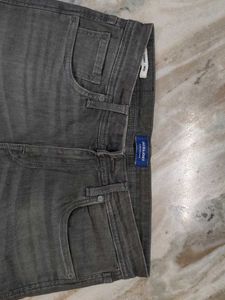 Jack &amp; Jones Gray Denim Jeans