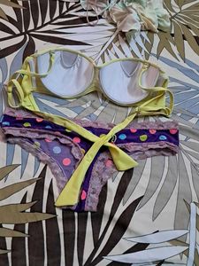 Combo Of Four Imported Fabric Bra N Panty
