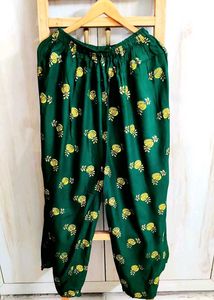 Floral Print plazzo size-28 to 36