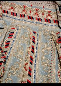 Patterned Dress with Pants