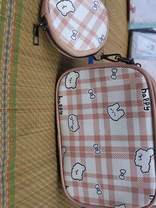 Cute Patterned Pouch Set