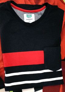 Teamspirit XL Striped Tshirt