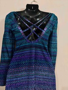 Statement Shimmery Evening Gown