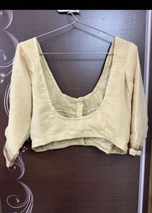 Golden Ready-Made Blouse