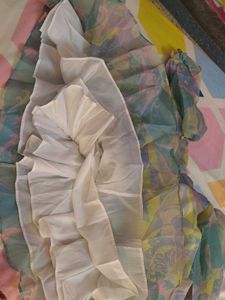 Pastel Floral Print Fabric
