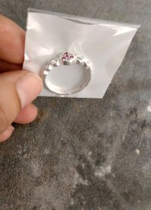 New Pure Silver Ring Gemstones