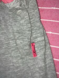 Gray Capri Sweatpants