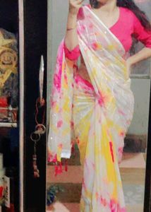 Saree Multi Colour