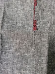 Cotton Linen Designer Shirt For Men 3xl (46)