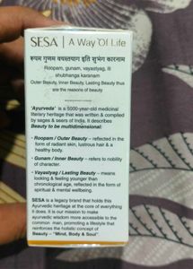 🆕🎊BRAND New SESA Kumkumadi Face Oil🎊🆕