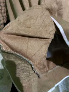 Beige Patterned Sweatshirt