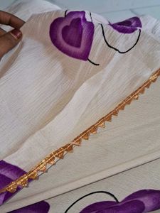 Purple Floral Fabric