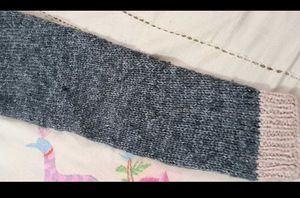 Handknitted thick woollen sweater