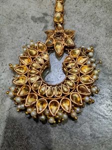 Gold-tone Indian Tikka Headpiece