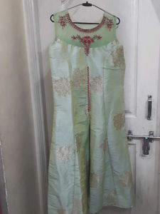 Elegant Embroidered 2 Piece Kurti & Skirt