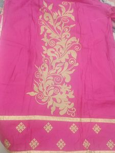 Pink Dress Material Boutique Style