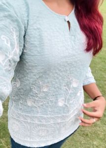 Green Kurti And Dress