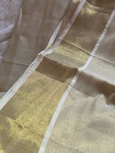 Set Saree with Gold Borde