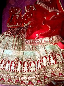 Bridal Lehenga With Protective Bag
