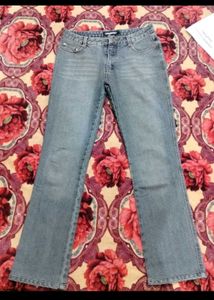 Flared Denim Jeans