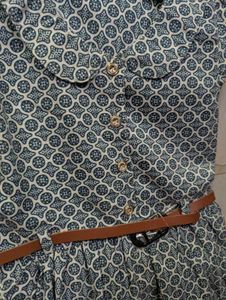 Frock With Belt Upto 1 Year To 5 Years