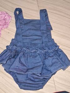 Beautiful Baby 3 PC Dungree Set