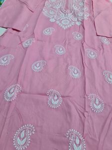 Best Machine Work Chikonkari Kurti