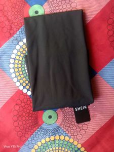 Elegant Black Midi Skirt