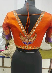 Latest Design , lehenga Choli. Maggam Work Blouse, Western Wear Stitching With In  Oneday Delivery