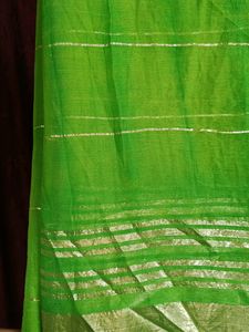 Parrot Green Bollywood Saree💚✨