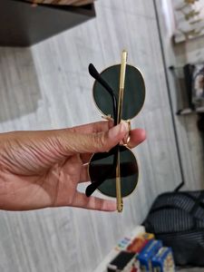 Unisex Golden Rim Sunglasses