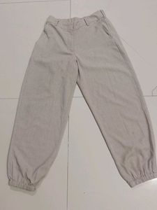 Beige Balloon Pants