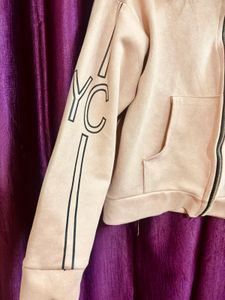 Pink Fuzzy Hoodie